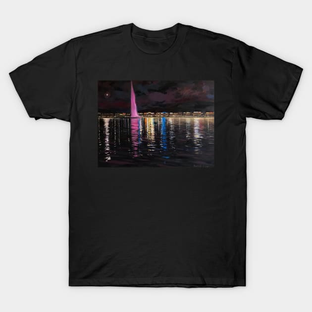 Black Geneva | T-Shirt by Art Shop Geneva